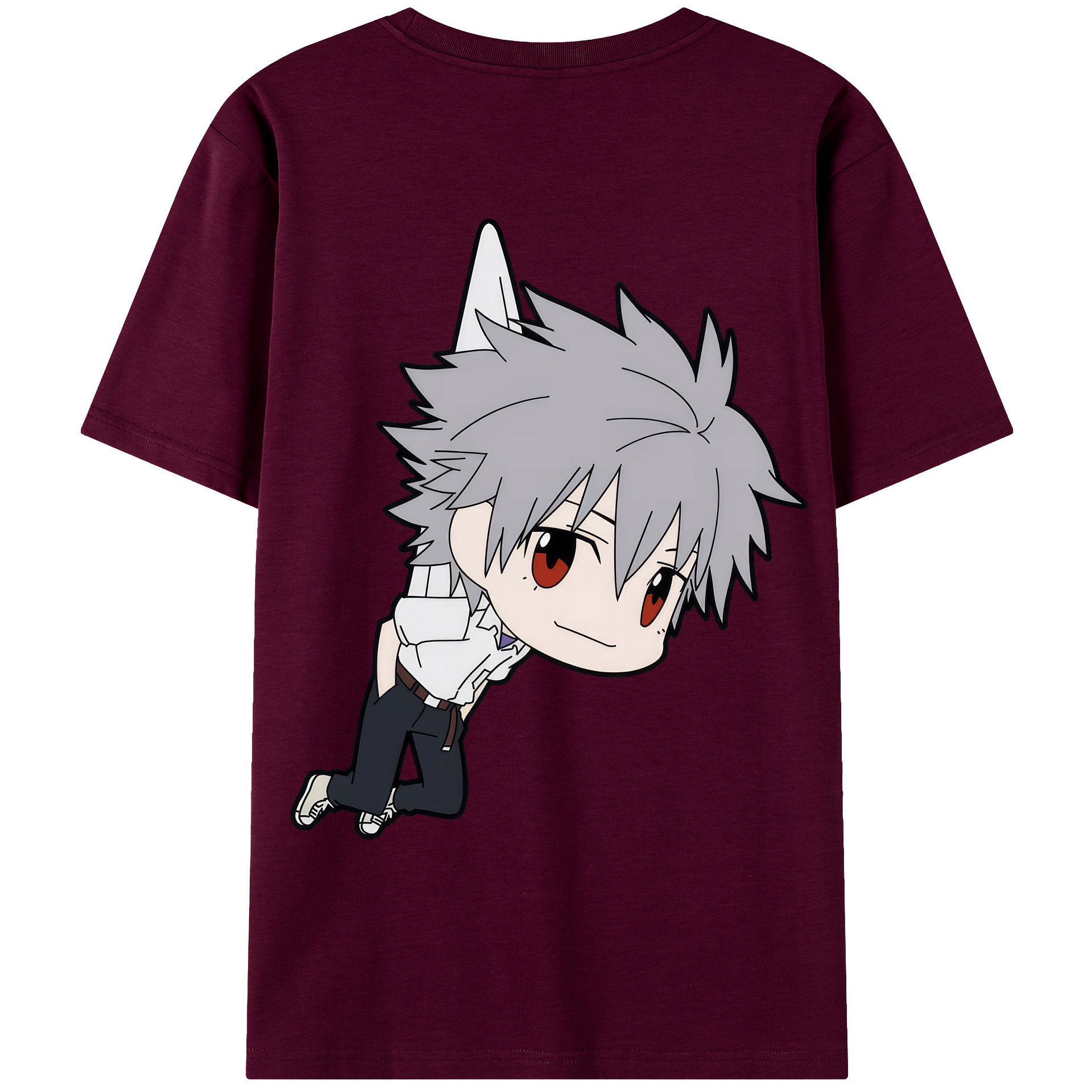 （画像用） EVA 新世紀エヴァンゲリオン レディース半袖Tシャツ(バックプリント)